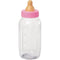 UNIQUE PARTY FAVORS Baby Shower Pink Baby Bottle Bank, 11 Inches, 1 Count 011179959570