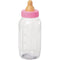 UNIQUE PARTY FAVORS Baby Shower Pink Baby Bottle Bank, 11 Inches, 1 Count 011179959570