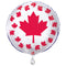 UNIQUE PARTY FAVORS Balloons Canada Day Foil Balloon, 18 Inches, 1 Count 011179412525