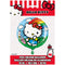 UNIQUE PARTY FAVORS Balloons Hello Kitty Birthday Round Foil Balloon, 18 Inches, 1 Count