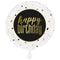 UNIQUE PARTY FAVORS Balloons Metallic Happy Birthday Foil Balloon, 18 Inches, 1 Count 011179731978