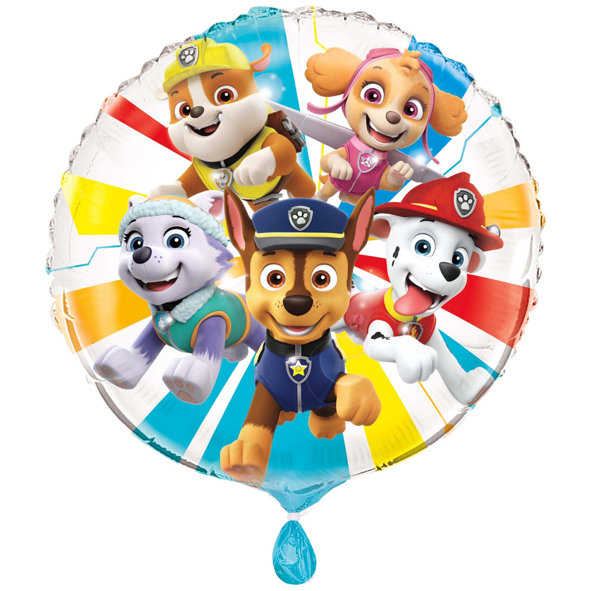 UNIQUE PARTY FAVORS Balloons Paw Patrol Foil Balloon, 18 Inches, 1 Count