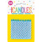UNIQUE PARTY FAVORS Cake Supplies Blue Spiral Candles, 24 Count 011179190515