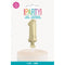 UNIQUE PARTY FAVORS Cake Supplies Golden Number 1 Foil Balloon Cake Topper, 1 Count 011179572618