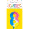 UNIQUE PARTY FAVORS Cake Supplies Rainbow Number 8 Birthday Candle, 1 Count 011179350087