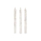 UNIQUE PARTY FAVORS Cake Supplies Sparkly Spiral Candles, White, 24 Count 011179199747