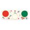 UNIQUE PARTY FAVORS Christmas Gingerbread Xmas Plastic Serving Tray, 8 Inches, 1 Count 011179323265
