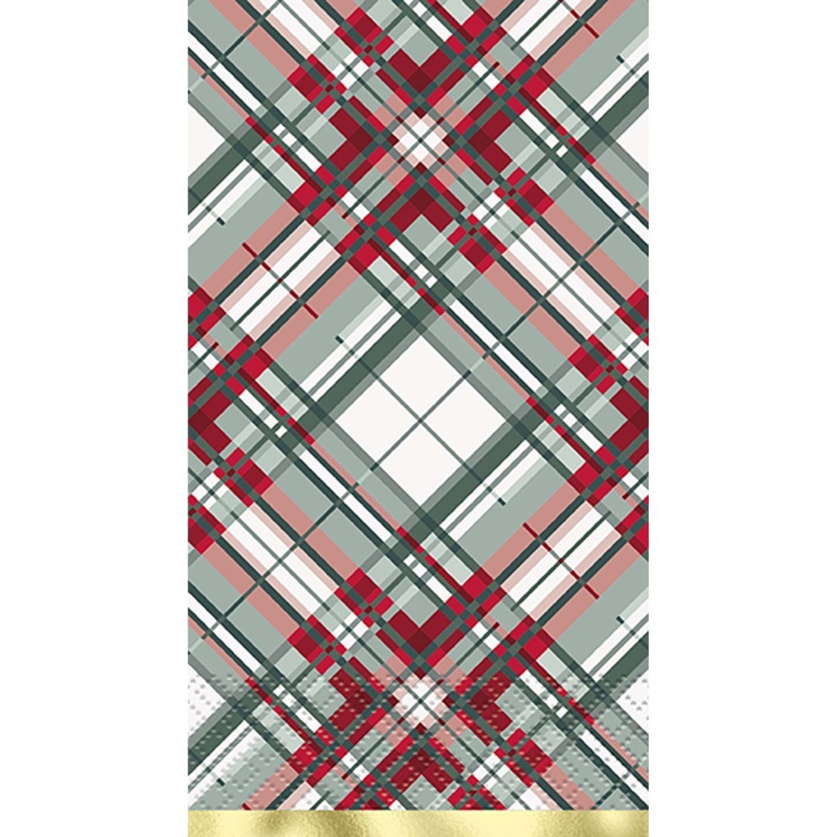 UNIQUE PARTY FAVORS Christmas Holly Days Christmas Large Guest Napkins, 16 Count