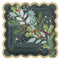 UNIQUE PARTY FAVORS Christmas Holly Days Christmas Large Square Lunch Paper Plates, 9 Inches, 8 Count