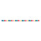 UNIQUE PARTY FAVORS Christmas Vibrant Christmas Pom Pom Garland, 84 Inches, 1 Count