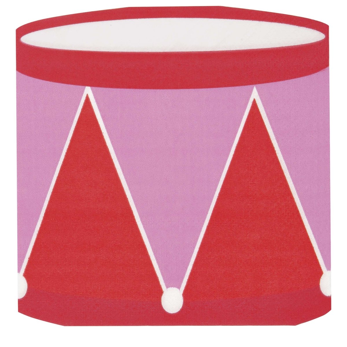 UNIQUE PARTY FAVORS Christmas Vibrant Christmas Small Beverage Napkins, 16 Count