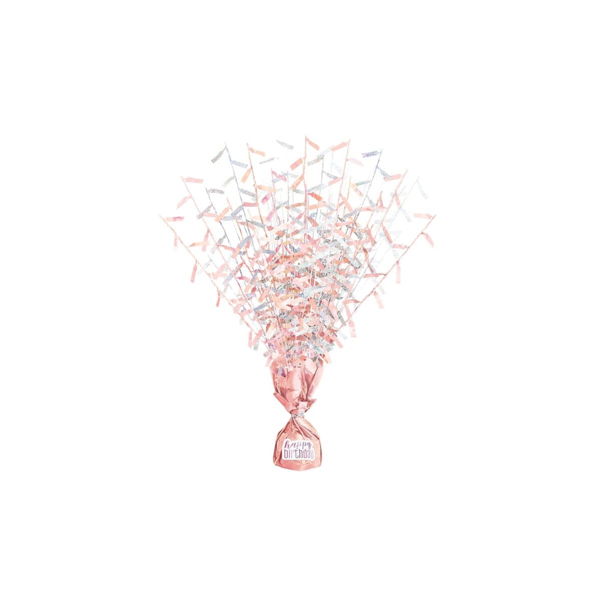 UNIQUE PARTY FAVORS Decorations Customizable Pink Balloon Weight Centerpiece, 1 Count 011179848348