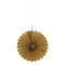 UNIQUE PARTY FAVORS Decorations Gold Decorative Paper Fans, 6 Inches, 3 Count 011179632633