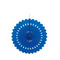 UNIQUE PARTY FAVORS Decorations Royal Blue Decorative Paper Fan, 16 Inches, 1 Count 011179642632
