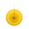 UNIQUE PARTY FAVORS Decorations Yellow Decorative Paper Fan, 16 Inches, 1 Count 011179642618