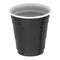 UNIQUE PARTY FAVORS Disposable-Plasticware Black Plastic Shot Glasses, 2 Oz, 20 Count 011179625321