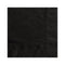 UNIQUE PARTY FAVORS Disposable-Plasticware Black Small Beverage Napkins, 20 Count 011179032013