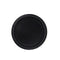 UNIQUE PARTY FAVORS Disposable-Plasticware Black Small Round Dessert Plastic Plates, 7 Inches, 20 Count 011179320448