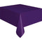 UNIQUE PARTY FAVORS Disposable-Plasticware Deep Purple Rectangular Plastic Table Cover, 54 x 108 Inches, 1 Count 011179050888