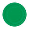 UNIQUE PARTY FAVORS Disposable-Plasticware Emerald Green Small Round Dessert Paper Plates, 7 Inches, 8 Count 011179318544