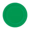 UNIQUE PARTY FAVORS Disposable-Plasticware Emerald Green Small Round Dessert Paper Plates, 7 Inches, 8 Count 011179318544