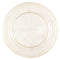 UNIQUE PARTY FAVORS Disposable-Plasticware Gold Glitter Small Round Dessert Plastic Plates, 7 Inches, 8 Count 011179747627