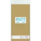 UNIQUE PARTY FAVORS Disposable-Plasticware Gold Rectangular Plastic Table Cover, 54 x 108 Inches, 1 Count 011179050840