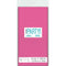 UNIQUE PARTY FAVORS Disposable-Plasticware Hot Pink Rectangular Plastic Table Cover, 54 x 108 Inches, 1 Count 011179050826