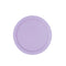 UNIQUE PARTY FAVORS Disposable-Plasticware Lavender Purple Small Round Dessert Plastic Plates, 7 Inches, 20 Count 011179314140
