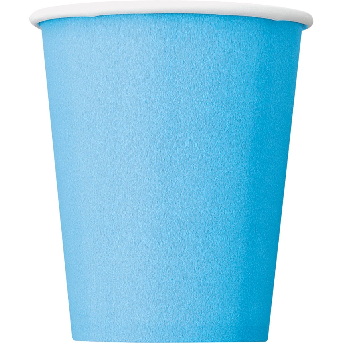Light Blue Paper Cups, 9 Oz, 8 Count | Party Expert