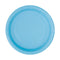 UNIQUE PARTY FAVORS Disposable-Plasticware Light Blue Small Round Dessert Paper Plates, 7 Inches, 8 Count 011179308965
