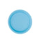 UNIQUE PARTY FAVORS Disposable-Plasticware Light Blue Small Round Dessert Plastic Plates, 7 Inches, 20 Count 011179308989