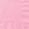 UNIQUE PARTY FAVORS Disposable-Plasticware Light Pink Large Lunch Napkins, 20 Count 011179308729