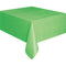 UNIQUE PARTY FAVORS Disposable-Plasticware Lime Green Rectangular Plastic Table Cover, 54 x 108 Inches, 1 Count 011179050987
