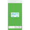 UNIQUE PARTY FAVORS Disposable-Plasticware Lime Green Rectangular Plastic Table Cover, 54 x 108 Inches, 1 Count 011179050987