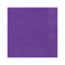 UNIQUE PARTY FAVORS Disposable-Plasticware Neon Purple Small Beverage Napkins, 40 Count 011179363834
