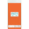 UNIQUE PARTY FAVORS Disposable-Plasticware Orange Rectangular Plastic Table Cover, 54 x 108 Inches, 1 Count 011179050970