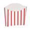 UNIQUE PARTY FAVORS Disposable-Plasticware Paper Snack Containers, 3 x 3 Inches, 8 Count 011179906833