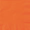 UNIQUE PARTY FAVORS Disposable-Plasticware Pumpkin Orange Large Lunch Napkins, 20 Count 011179032228