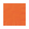 UNIQUE PARTY FAVORS Disposable-Plasticware Pumpkin Orange Small Beverage Napkins, 20 Count 011179032211
