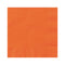 UNIQUE PARTY FAVORS Disposable-Plasticware Pumpkin Orange Small Beverage Napkins, 20 Count 011179032211