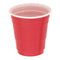 UNIQUE PARTY FAVORS Disposable-Plasticware Red Plastic Shot Glasses, 2 Oz, 20 Count 011179375790