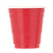 UNIQUE PARTY FAVORS Disposable-Plasticware Red Plastic Shot Glasses, 2 Oz, 20 Count 011179375790