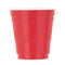 UNIQUE PARTY FAVORS Disposable-Plasticware Red Plastic Shot Glasses, 2 Oz, 20 Count 011179375790