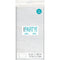 UNIQUE PARTY FAVORS Disposable-Plasticware White Rectangular Paper Scalloped Table Cover, 54 x 108 Inches, 1 Count 011179739516