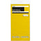 UNIQUE PARTY FAVORS Disposable-Plasticware Yellow Rectangular Plastic Table Cover, 54 x 108 Inches, 1 Count 011179050932