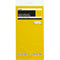 UNIQUE PARTY FAVORS Disposable-Plasticware Yellow Rectangular Plastic Table Cover, 54 x 108 Inches, 1 Count 011179050932