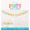 UNIQUE PARTY FAVORS Easter Dainty Easter "Happy Easter" Banner, 1 Count 011179518548