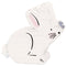 UNIQUE PARTY FAVORS Easter Dainty Easter Mini Rabbit Piñata, 1 Count
