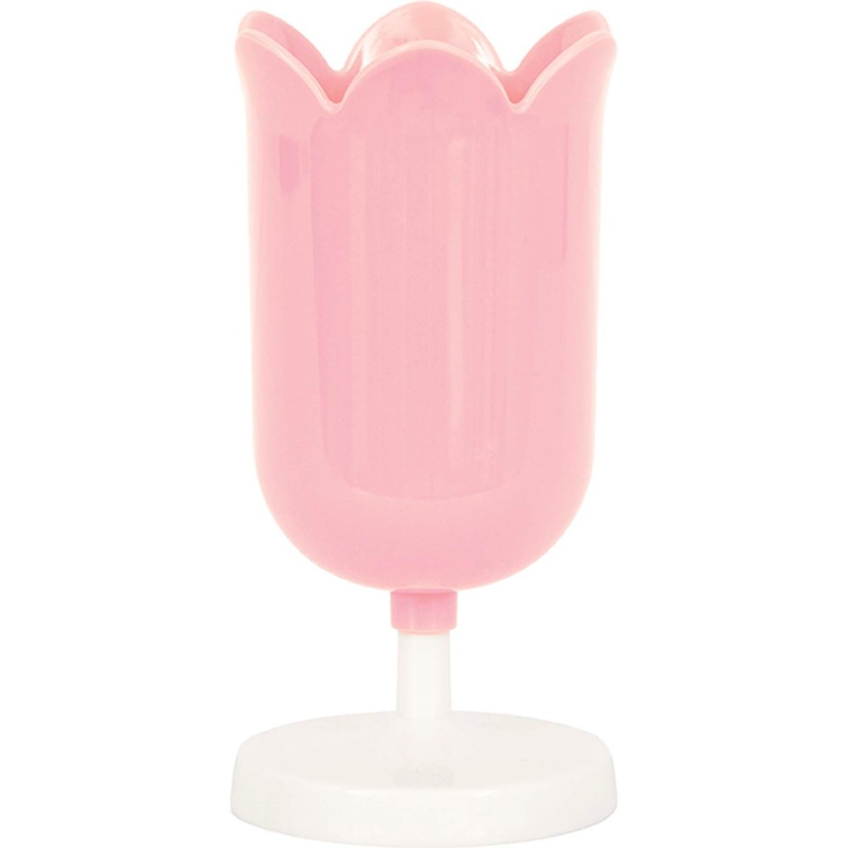 Dainty Easter Plastic Flower Cup, Pink, 5 Oz, 1 Count Party Expert